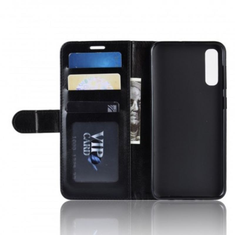 Capa Folio Para Samsung Galaxy A50 Couro Ultra Sintético