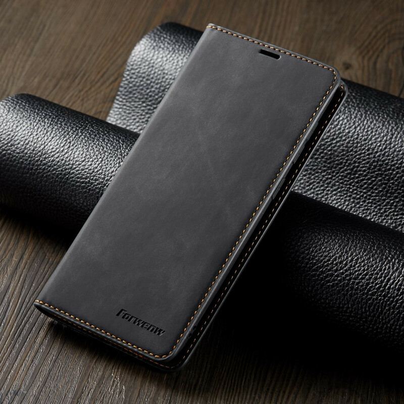 Capa De Celular Para Samsung Galaxy A20e Flip Forwenw Efeito Couro