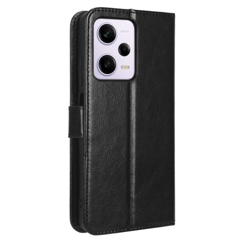 Capa De Couro Para Xiaomi Redmi Note 12 Pro Plus Couro Falso Chamativo