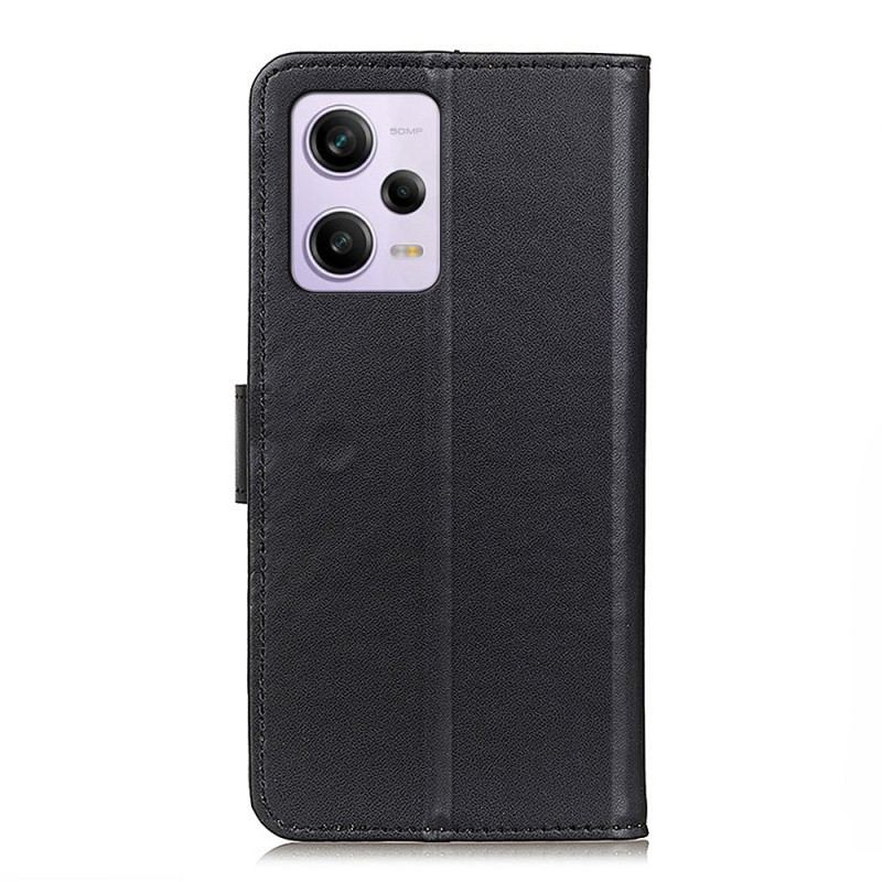 Capa De Couro Para Xiaomi Redmi Note 12 Pro Plus Couro Sintético