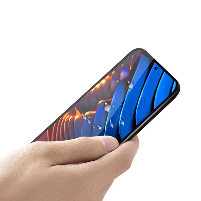 Proteção De Vidro Temperado De Contorno Preto Para Poco X5 Pro 5G Pinwuyo