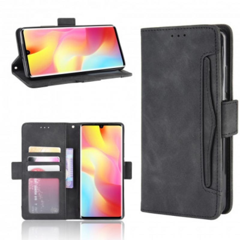 Capa De Couro Para Xiaomi Mi Note 10 Lite Multi-card Premier Class