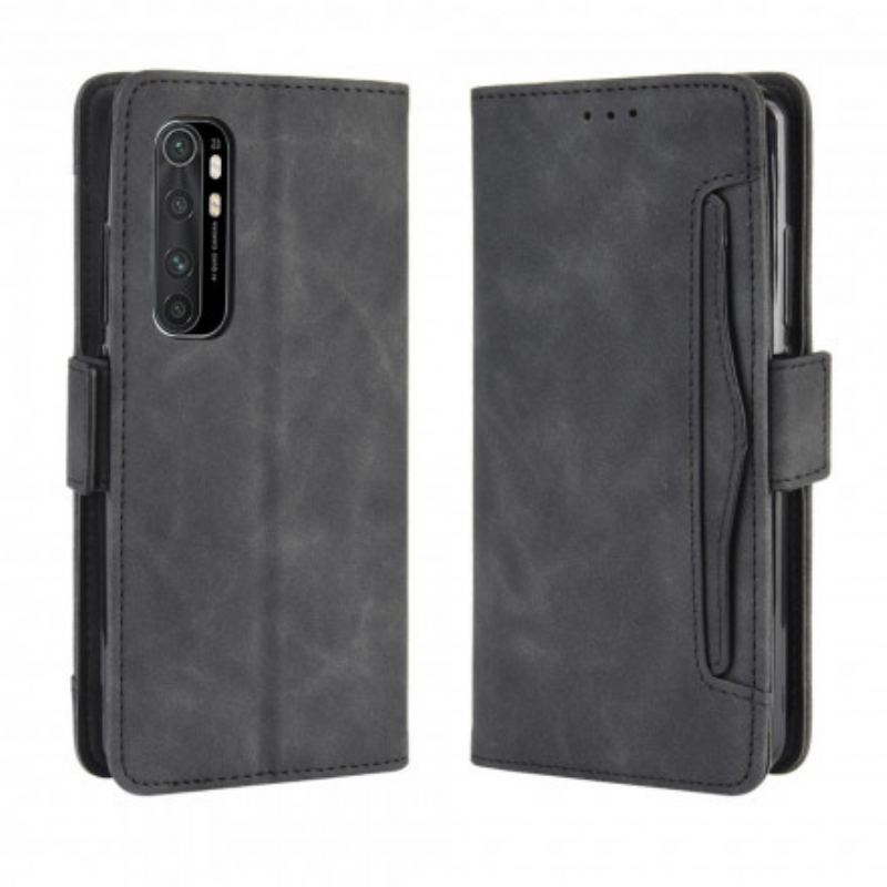 Capa De Couro Para Xiaomi Mi Note 10 Lite Multi-card Premier Class