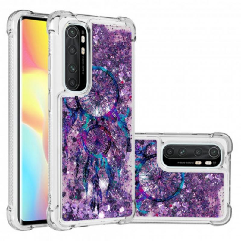 Capa Para Xiaomi Mi Note 10 Lite Apanhador De Sonhos Glitter