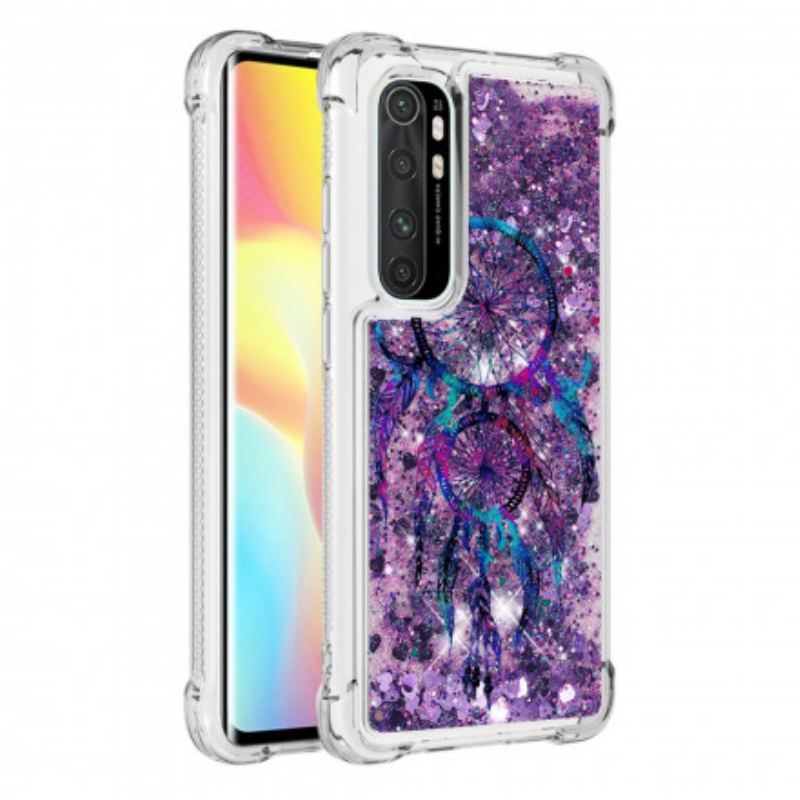Capa Para Xiaomi Mi Note 10 Lite Apanhador De Sonhos Glitter