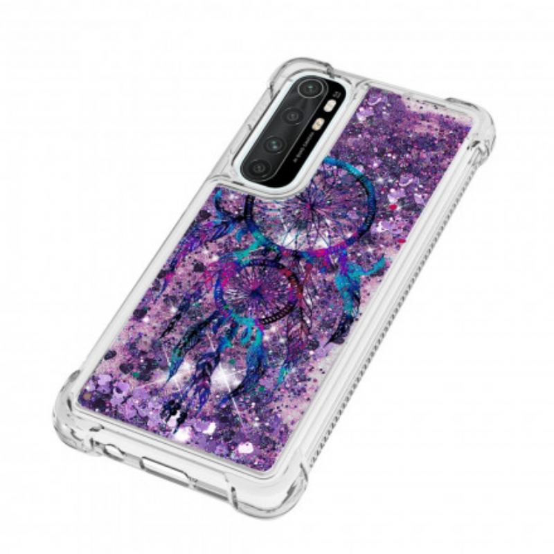 Capa Para Xiaomi Mi Note 10 Lite Apanhador De Sonhos Glitter