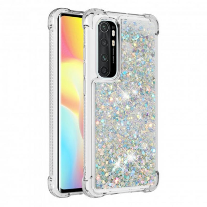 Capa Para Xiaomi Mi Note 10 Lite Desejos Lantejoulas