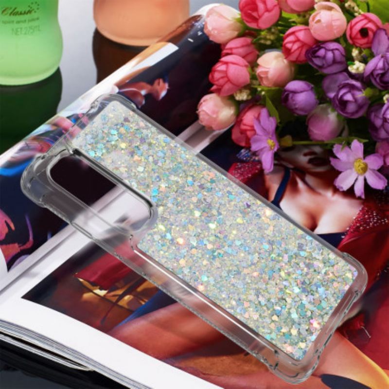 Capa Para Xiaomi Mi Note 10 Lite Desejos Lantejoulas