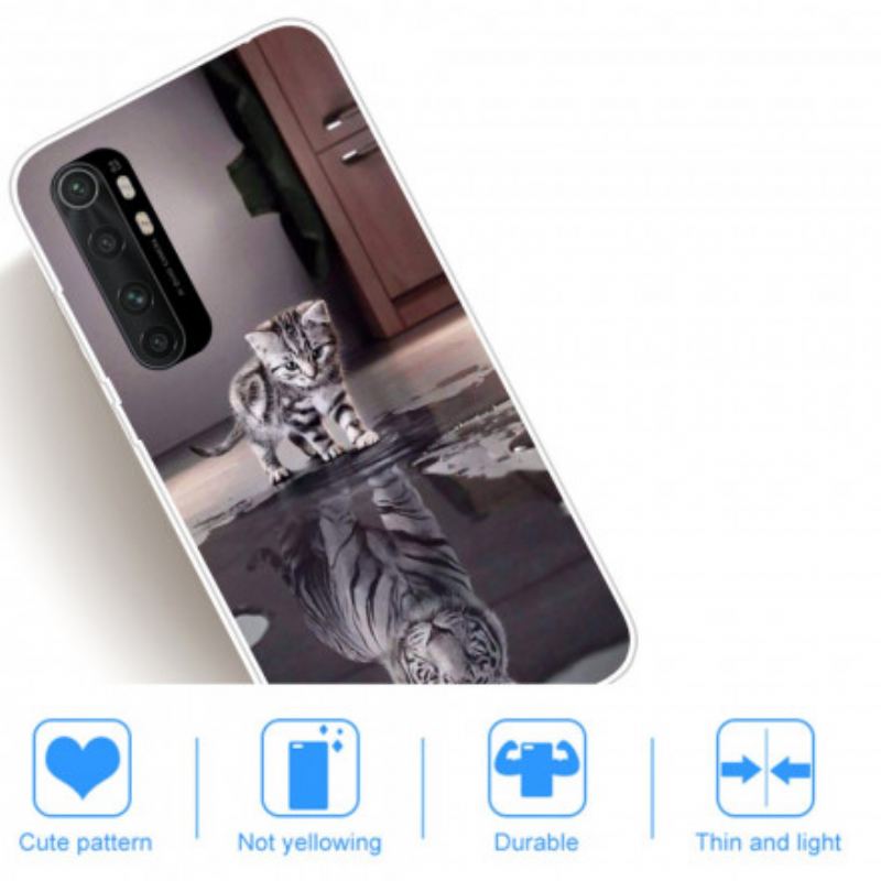 Capa Para Xiaomi Mi Note 10 Lite Gato Adorável