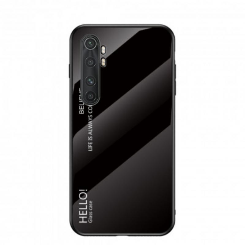 Capa Para Xiaomi Mi Note 10 Lite Olá Vidro Temperado