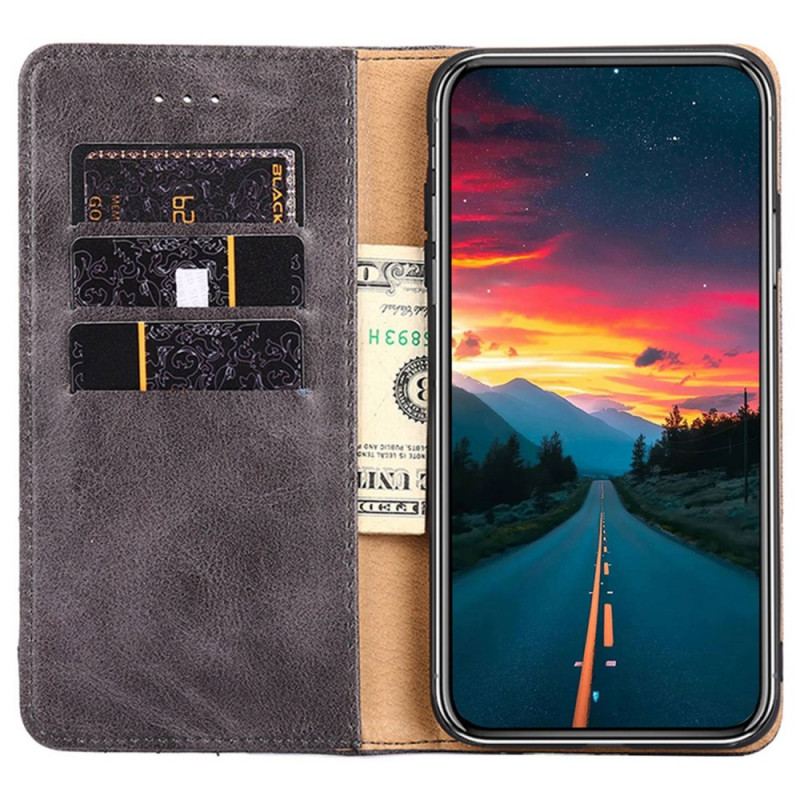 Capa De Celular Para OnePlus Nord 2T 5G Flip Couro Sintético Com Rebite Decorativo
