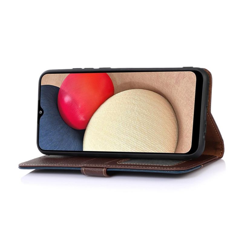 Capa De Couro Para OnePlus Nord 2T 5G Rfid Estilo Lichia