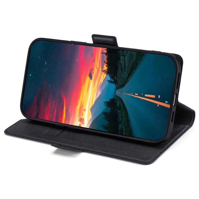 Capa De Couro Para OnePlus Nord 2T 5G Super Fino