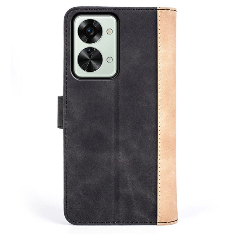 Capa Flip Para OnePlus Nord 2T 5G Padrão Gráfico