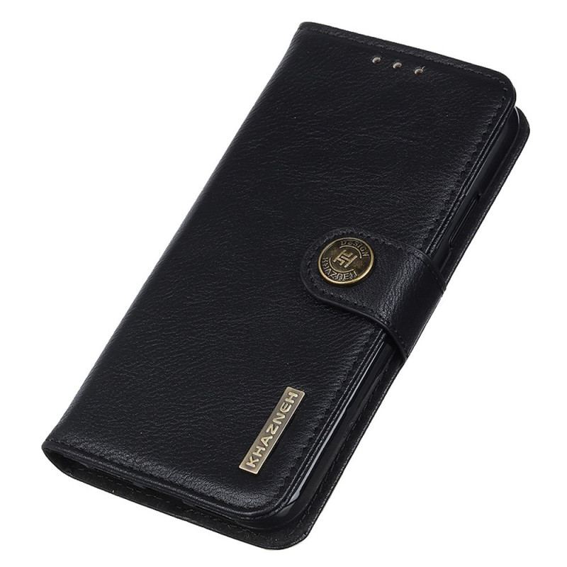 Capa Folio Para OnePlus Nord 2T 5G Imitação De Couro Khazneh