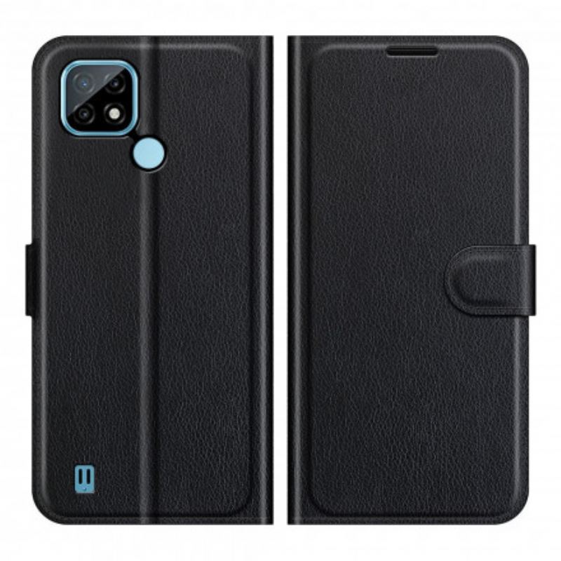 Capa Flip Para Realme C21 Clássico