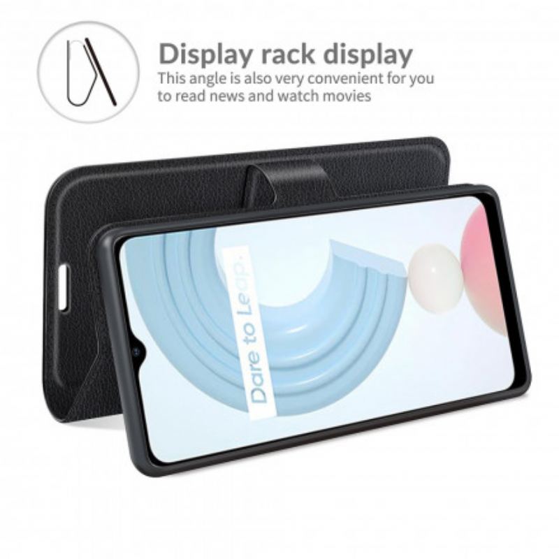Capa Flip Para Realme C21 Clássico
