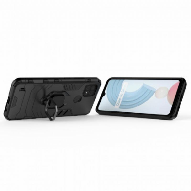 Capa Para Realme C21 Resistente A Anel