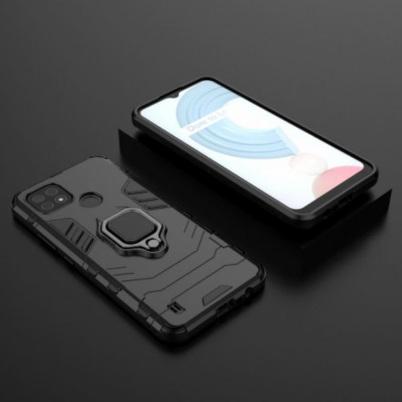Capa Para Realme C21 Resistente A Anel