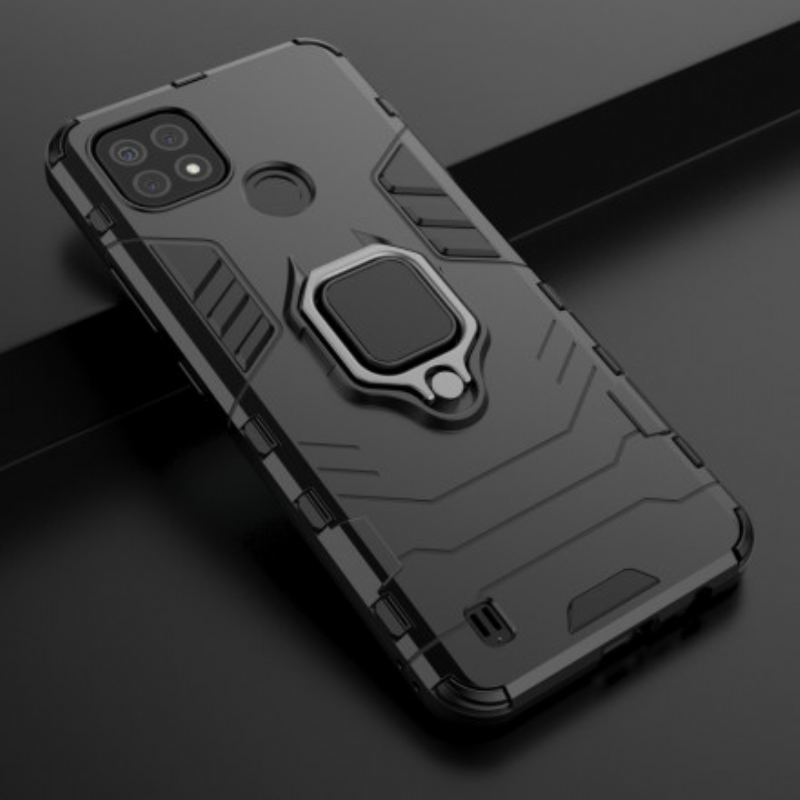 Capa Para Realme C21 Resistente A Anel