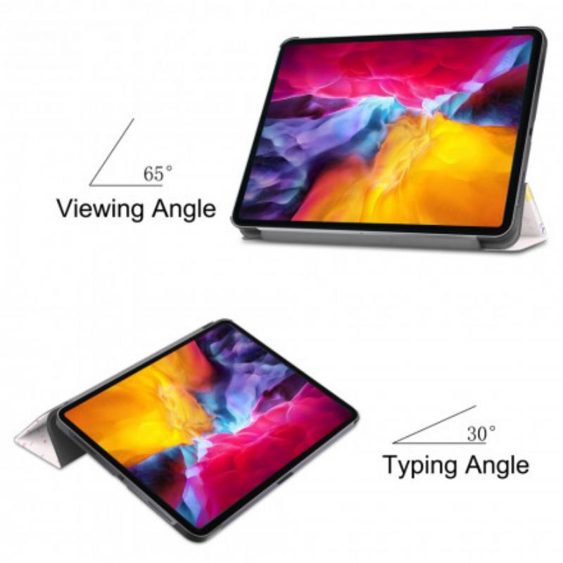 Capa De Celular Para iPad Pro 11" (2021) Porta Caneta Fada