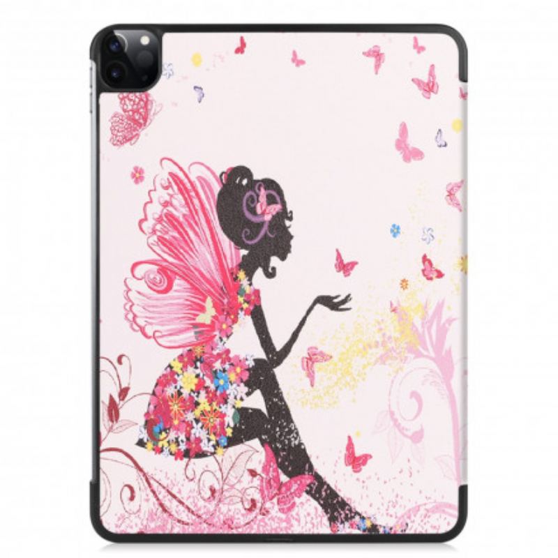 Capa De Celular Para iPad Pro 11" (2021) Porta Caneta Fada