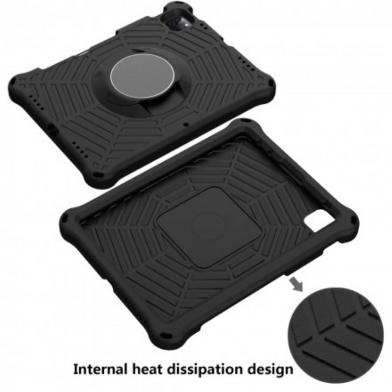 Capa De Celular Para iPad Pro 11" (2021) Suporte Removível Com Design De Aranha