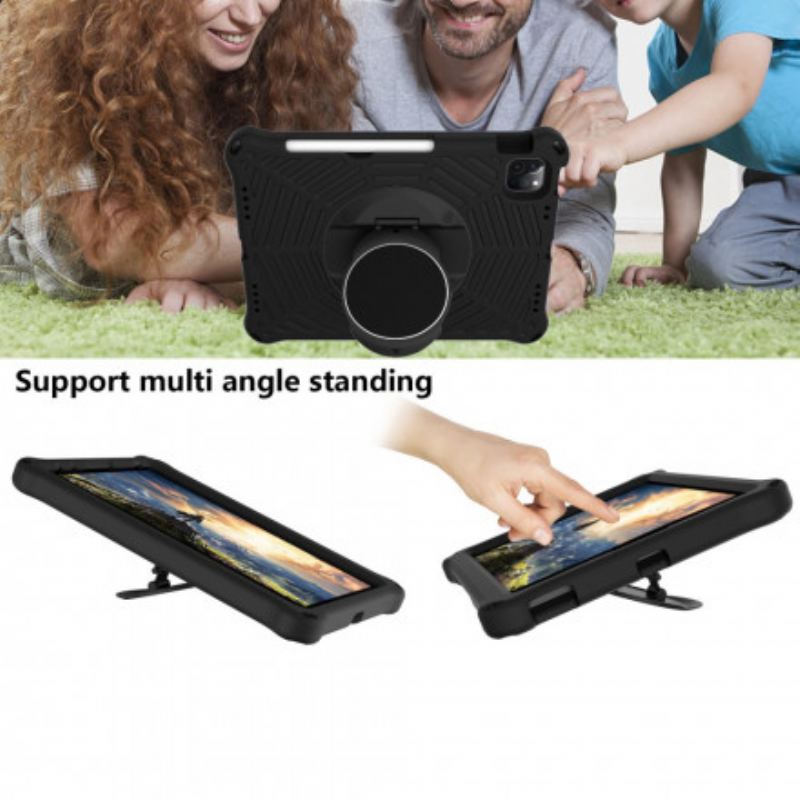 Capa De Celular Para iPad Pro 11" (2021) Suporte Removível Com Design De Aranha