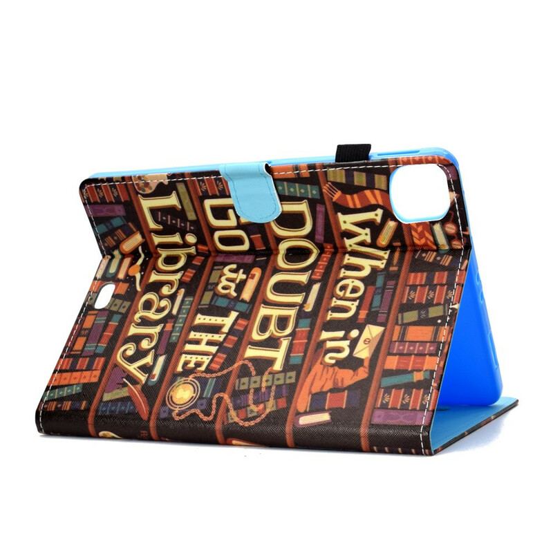 Capa Flip Para iPad Pro 11" (2021) Biblioteca