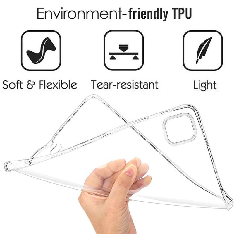 Capa Para iPad Pro 11" (2021) Flexível Transparente