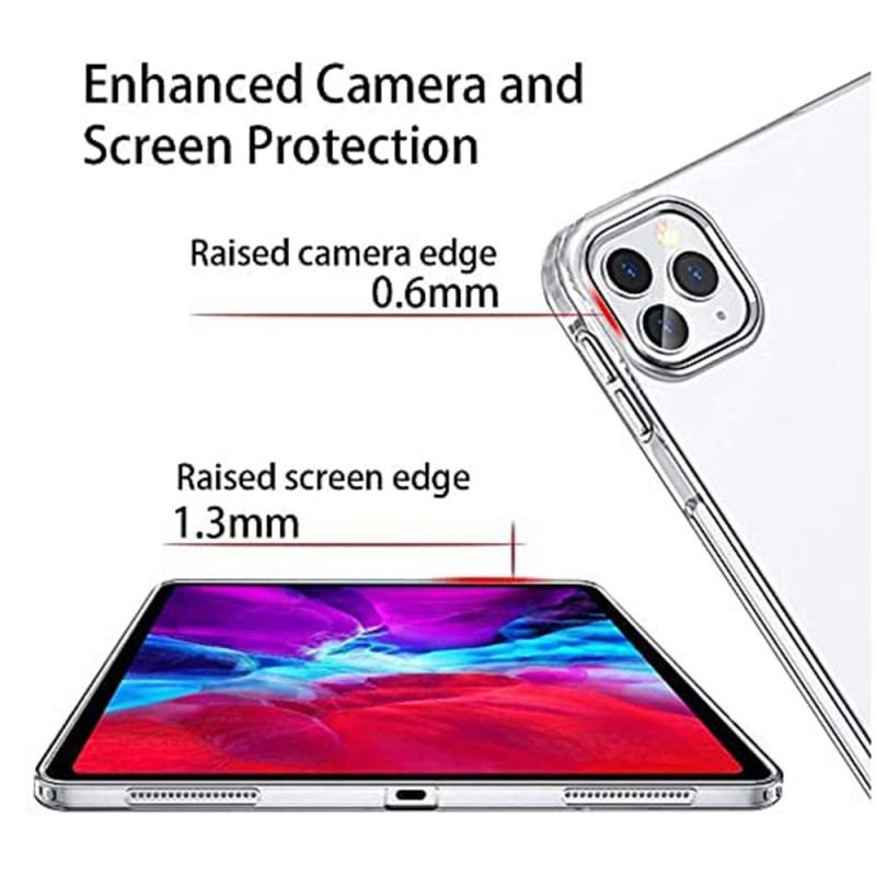 Capa Para iPad Pro 11" (2021) Flexível Transparente