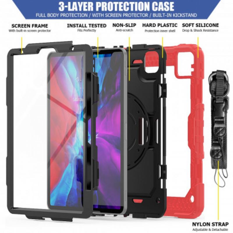 Capa Para iPad Pro 11" (2021) Multifuncional Ultra Resistente