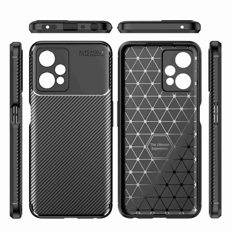 Capa De Celular Para OnePlus Nord CE 2 Lite 5G Fibra De Carbono Flexível