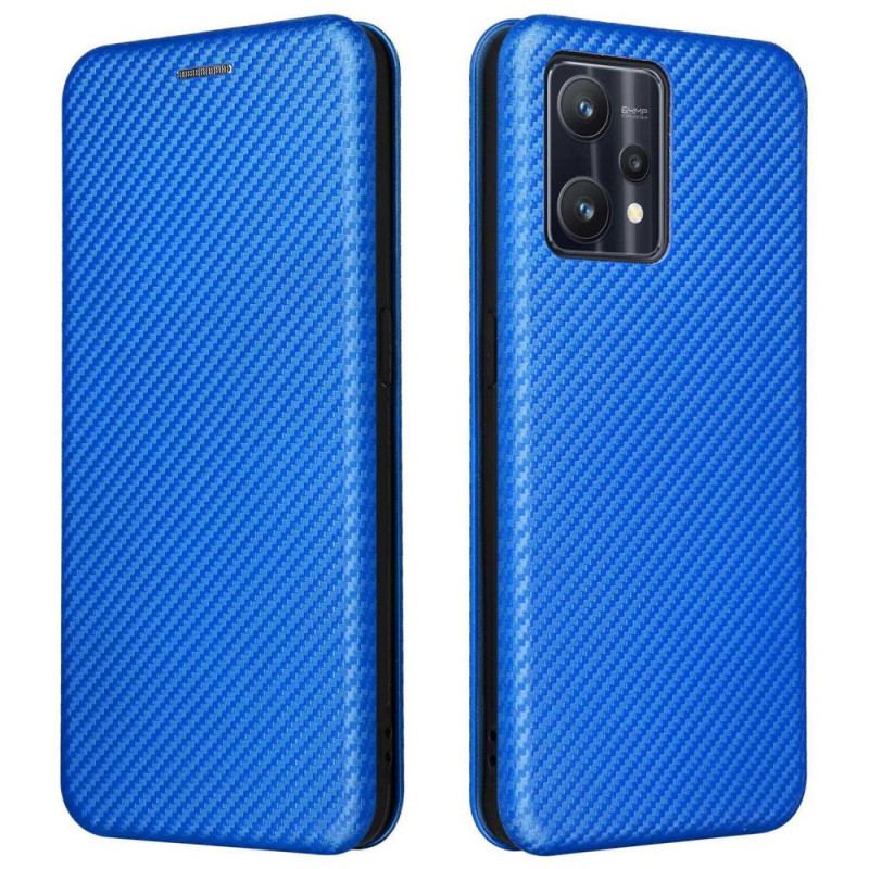 Capa De Celular Para OnePlus Nord CE 2 Lite 5G Flip Textura De Fibra De Carbono