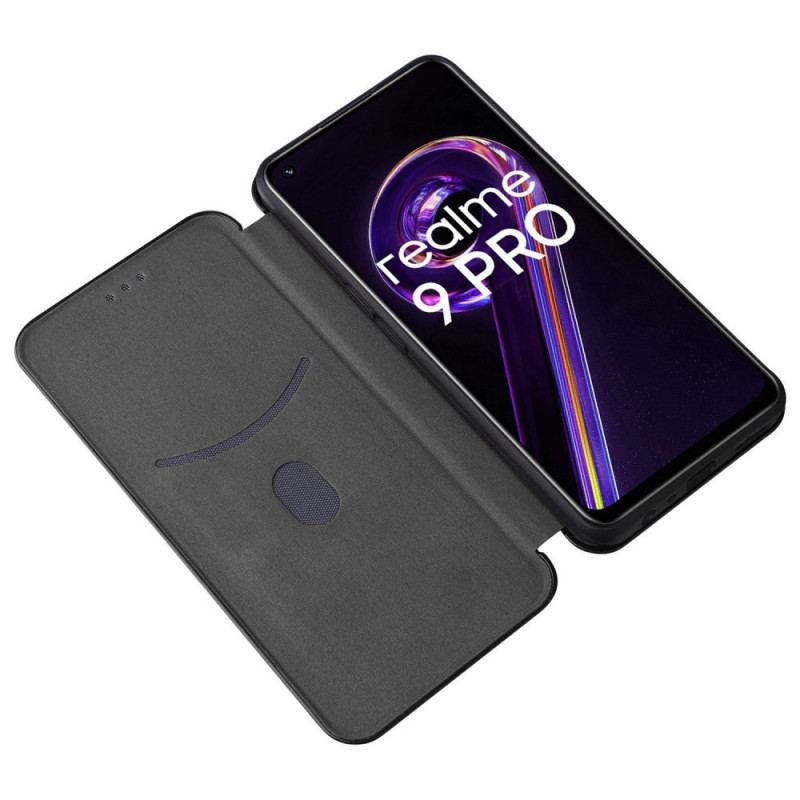 Capa De Celular Para OnePlus Nord CE 2 Lite 5G Flip Textura De Fibra De Carbono