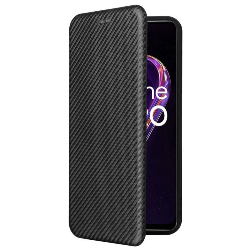 Capa De Celular Para OnePlus Nord CE 2 Lite 5G Flip Textura De Fibra De Carbono