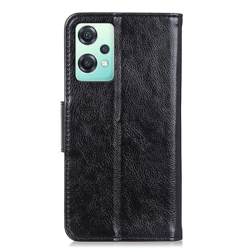 Capa De Couro Para OnePlus Nord CE 2 Lite 5G Couro Nappa Dividido