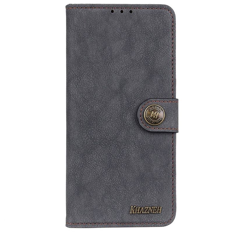 Capa De Couro Para OnePlus Nord CE 2 Lite 5G Couro Rachado Vintage Khazneh