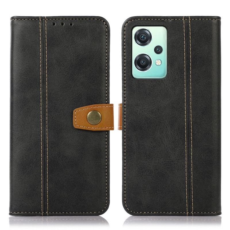 Capa Em Pele Para OnePlus Nord CE 2 Lite 5G Membrana