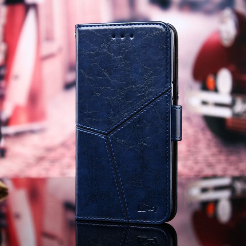 Capa Flip Para OnePlus Nord CE 2 Lite 5G Costuras Expostas