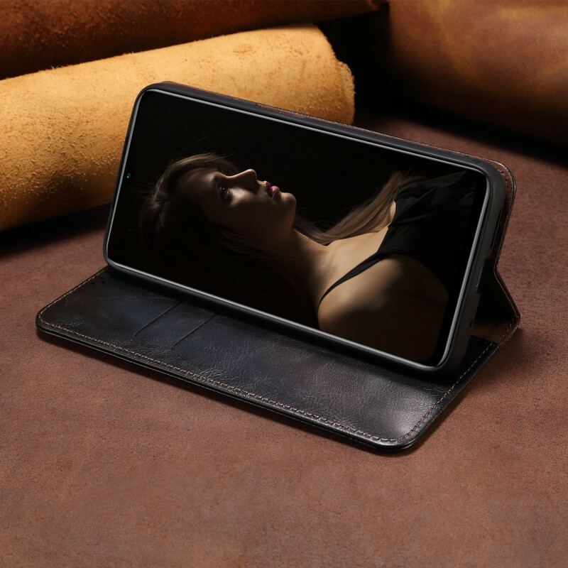 Capa De Celular Para Honor 50 Flip Couro Sintético Encerado