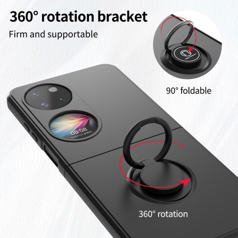 Capa Para Huawei P50 Pocket Compatível Com Suporte De Anel