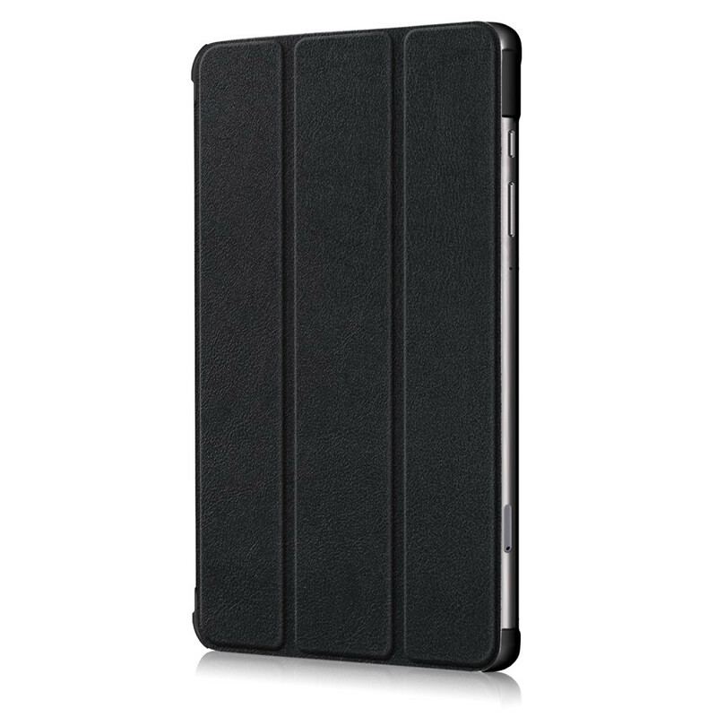 Capa De Celular Para Samsung Galaxy Tab S6 Lite Cantos Reforçados Com Couro Sintético