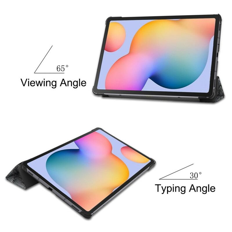 Capa De Celular Para Samsung Galaxy Tab S6 Lite Torre Eiffel Retrô