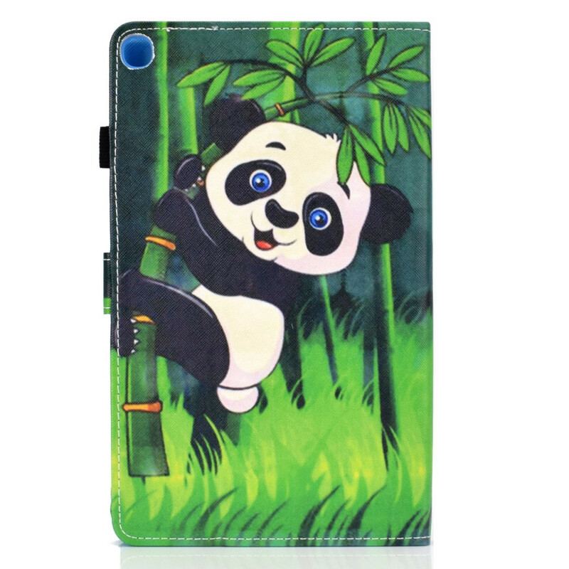 Capa De Couro Para Samsung Galaxy Tab S6 Lite Panda