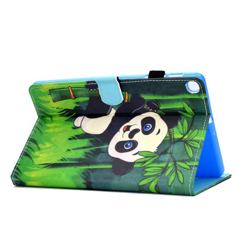 Capa De Couro Para Samsung Galaxy Tab S6 Lite Panda