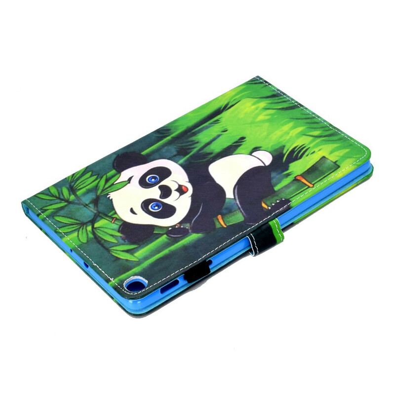 Capa De Couro Para Samsung Galaxy Tab S6 Lite Panda