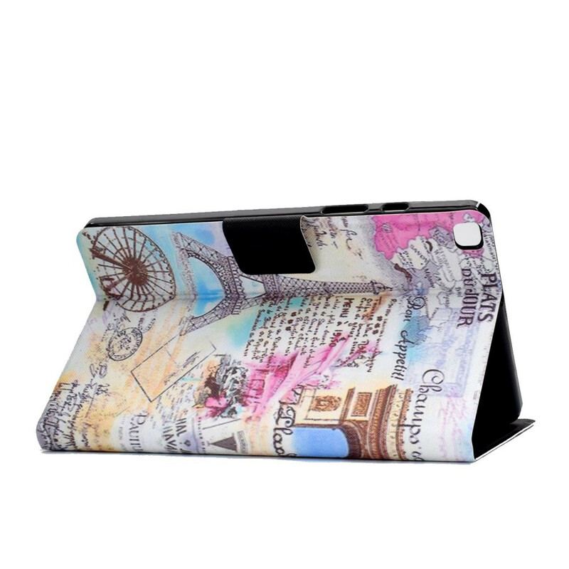 Capa De Couro Para Samsung Galaxy Tab S6 Lite Paris
