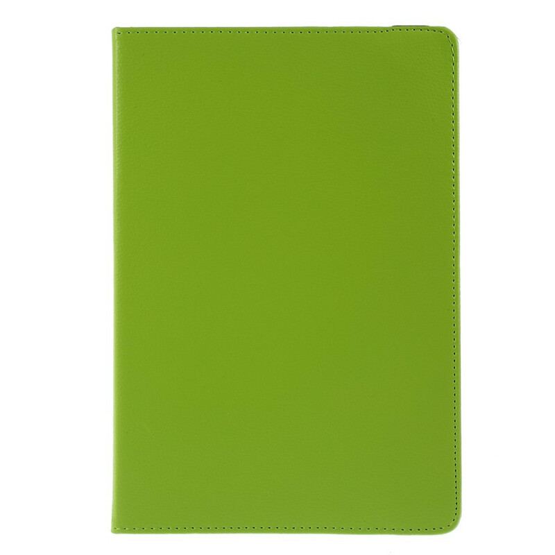 Capa Flip Para Samsung Galaxy Tab S6 Lite Couro Sintético De Lichia Giratório Em 360°