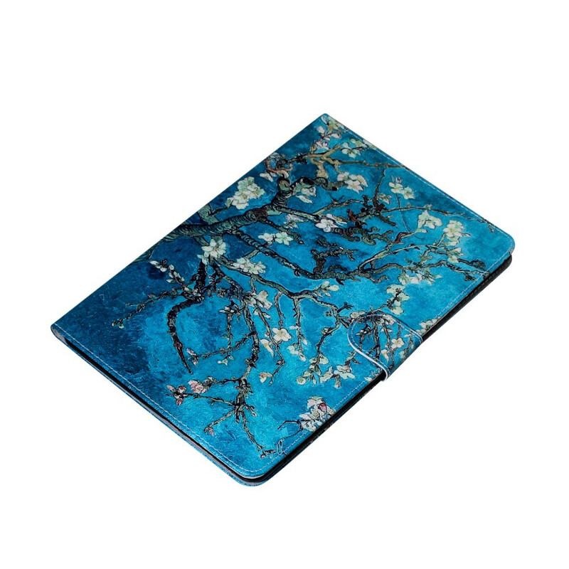 Capa Flip Para Samsung Galaxy Tab S6 Lite Ramos Floridos